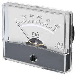 PM 2-500MA - Drehspul-Messwerk, 500 mA, 60x46 mm