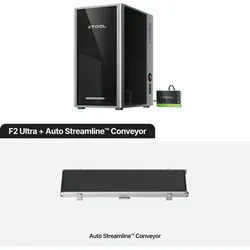 xTool F2 Ultra Dual Laser Engraver, Bundle: F2 Ultra + Conveyor