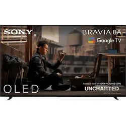 SONY BRAVIA 8A K-77XR8A OLED TV (Flat, 77 Zoll / 195 cm, 4K, SMART TV)