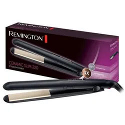 Remington Glätteisen Glätteisen Haarglätter S1510 Ceramic Slim bis 220°C Keramik-Turmalin-Beschichtung schwarz