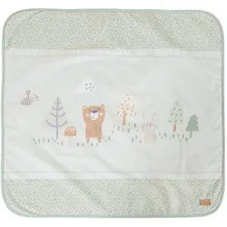 Roba Babydecke 80 x 80 cm Woodland Buddies , Grün , Textil , Füllung: Polyester , 80x80 cm , Schlafen, Babybettausstattung, Babydecken & Babykissen, Babydecken