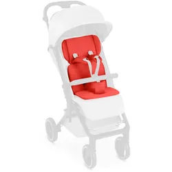 ABC Design Kinderwageneinlage , Orange , Textil , 27x6.5x31.5 cm , EN 1888 , pflegeleicht, Gurtschlitze, schadstofffrei, atmungsaktiv , Baby on Tour, Kinderwagen, Kinderwagenzubehör, Sonstiges Kinderwagenzubehör