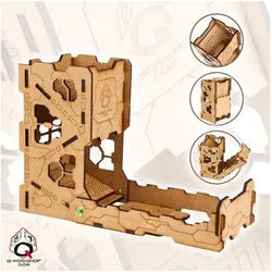 Q-Workshop Spiel, Dice Towers - Tech Dice Tower