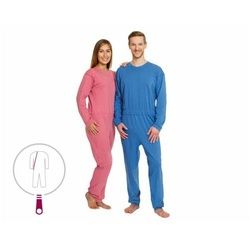 suprima 4706 Pflegeoverall lang Pflegebekleidung 1 St rosa Unisex