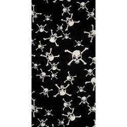 Modeka Pirates Multifunktionstuch, schwarz-weiss für Männer