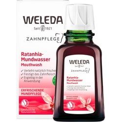 Weleda Ratanhia-Mundwasser - strafft das Zahnfleisch und verleiht natürlich frischen Atem Mundwasser 50 ml 50 ml Mundwasser