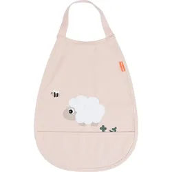 Pull Over Tiny Farm Lätzchen mit Tasche Puderrosa
