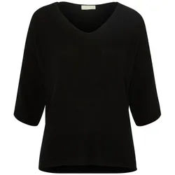 Le pull 100% cachemire include noir