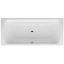 Badewanne Elunos 1700 x 750 x 450 mm, Inhalt 225 l, Stahl-Emaille, weiß