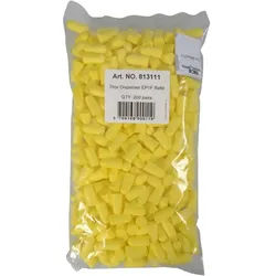 Ohrstöpsel Thor Refill Packung Ohrenstöpsel gelb 200 Paar Einweggehörschutz im praktischen Nachfüllbeutel