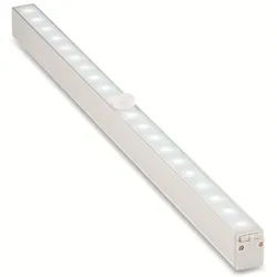 GOOBAY LED-Lichtleiste mit Bewegungsmelder, batteriebetrieb, alu