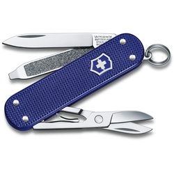 Victorinox Classic SD Alox Colors, 58 mm, kleines Taschenmesser Night Dive