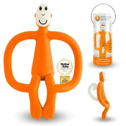 Matchstick Monkey Beißring Affe Original 1 St orange