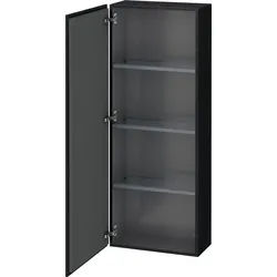 Duravit L-Cube Halbhochschrank Eiche Schwarz Matt 500x243x1320 mm - LC1169L1616 LC1169L1616