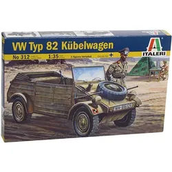 Italeri: VW Typ 82 Kübelwagen Militärfahrzeug-Bausatz, Maßstab 1:35
