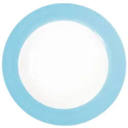 KAHLA Suppenteller Pronto Colore 22 cm, (1 St), Made in Germany blau