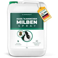 Silberkraft Milbenspray Hase/Kaninchen Spray 2000 ml