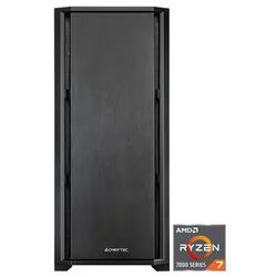 CAPTIVA Workstation R10-0680 Gaming-PC (AMD Ryzen 7 7800X3D, RadeonTM RX 9070 XT, 32 GB RAM, 1000 GB SSD, Luftkühlung) schwarz