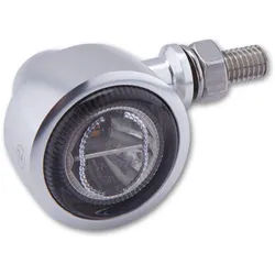HIGHSIDER 3in1 LED Rück-, Bremslicht, Blinker CLASSIC-X1, silber