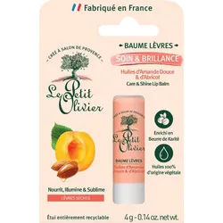 Le Petit Olivier Lippenbalsam Pflege & Glanz Aprikosen- & Süßmandelöl 4g
