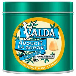 Valda zuckerfreie Honig-Lemon-Gummis Erweicht Den Hals 140g