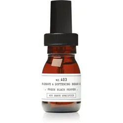 DEPOT 400 SHAVE SPECIFICS NO. 403 PRE-SHAVE & SOFTENING BREAD OIL Öl vor der Rasur Fresh Black Pepper 30 ml
