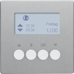 Berker Jalousie-Schaltuhr (alu, samt)