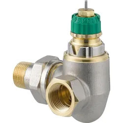 Thermostat-Ventilunterteil Danfoss Dynamic Valve RA-DV, DN15(1/2''),Winkeleck rechts