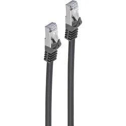 SHVP BS08-39075 - Patchkabel, Cat.7 Rohkabel, S/FTP, schwarz, 10 m