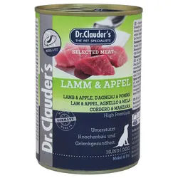 Dr. Clauder Selected Meat Lamm & Apfel 6x400 g