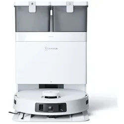 ECOVACS Saugroboter DEEBOT T30C PRO Omni, 60,00 W, Saugroboter mit Wischfunktion, Mini Station Staubsauger Roboter, 12.800 PA Saugkraft, OZMO Turbo 2.0, TrueDetect 3D 3.0,ZeroTangle 2.0 Anti-TangleTM Design, TruEdgeTM Mopping 2.0 Technolgie (T30 omni upgrade)