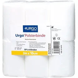 URGO weiche Polsterbinden 3 m x 6 cm 6 Stück