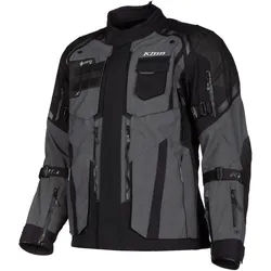 Klim Badlands Pro A3 2023 Motorrad Textiljacke, schwarz-grau, Größe XL für Männer