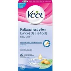 veet Enthaarungs-Streifen Sensitive Kaltwachsstr.