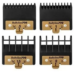 BaBylissPRO Rasieraufsatz Babyliss PRO 4Artists Premium Skeleton Guards Schwarz 4st