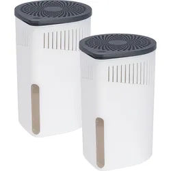 WENKO Raumentfeuchter Mod. Drop Weiß 1000 g 2er Set