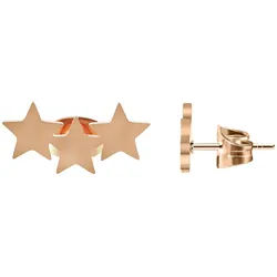 Adelia ́s Paar Ohrhänger Damen Ohrringe – Ohrstecker aus Edelstahl, Perfekt zum Verschenken an besondere Menschen goldfarben
