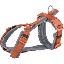 TRIXIE Premium Trekking Geschirr, rost/grafit, XS–S