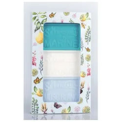 La Savonnerie de Nyons - Seifen 3-tlg. Seifenset 'Blue' 1 St