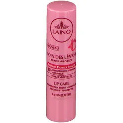 Laino Glitter Lippenpflege - Erdbeer-Duft