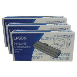 Epson EPL-6200 Developer Cartridge Black High Yield Pack Of 3