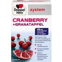 Doppelherz Cranberry + Granatapfel System 60 ST