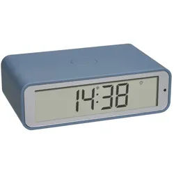 TFA Dostmann Wecker TFA Dostmann 60.2560.06 Funk Wecker Blau Alarmzeiten 1