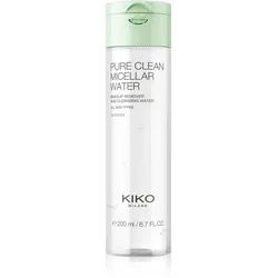 KIKO Milano Pure Clean Micellar Water reinigendes Mizellenwasser zum Abschminken für normale Haut und Mischhaut 200 ml