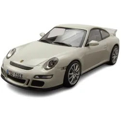 Minichamps Modellauto Porsche 911 (997.1) GT3 2006 weiß, Maßstab 1:43 weiß