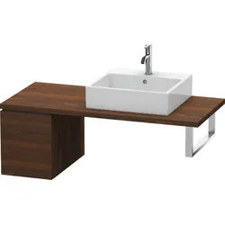 Duravit L-Cube Unterschrank für Konsole Nussbaum gebürstet Matt 320x547x400 mm - LC583006969 LC583006969