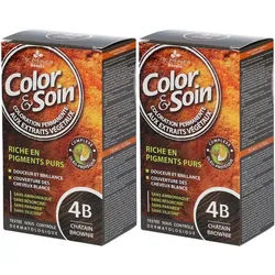 Les 3 Chênes® Color & Soin® 4B chatain brownie