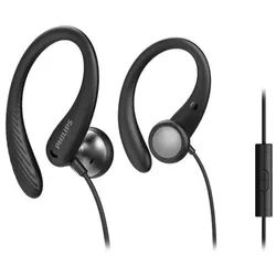 In-ear Sports Headphones with Mic. Black