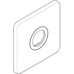hansgrohe Rosette Axor Citterio M Thermostat 98917000 Unterputz chrom