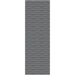 TraumGarten Flow 3D-Design Gitter 60x180 cm Silber